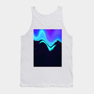 abstract liquidity Tank Top